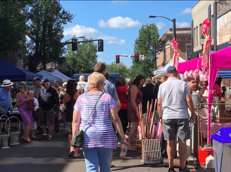 Oregon City Outdoor Antique Fair Portland Living on the Cheap