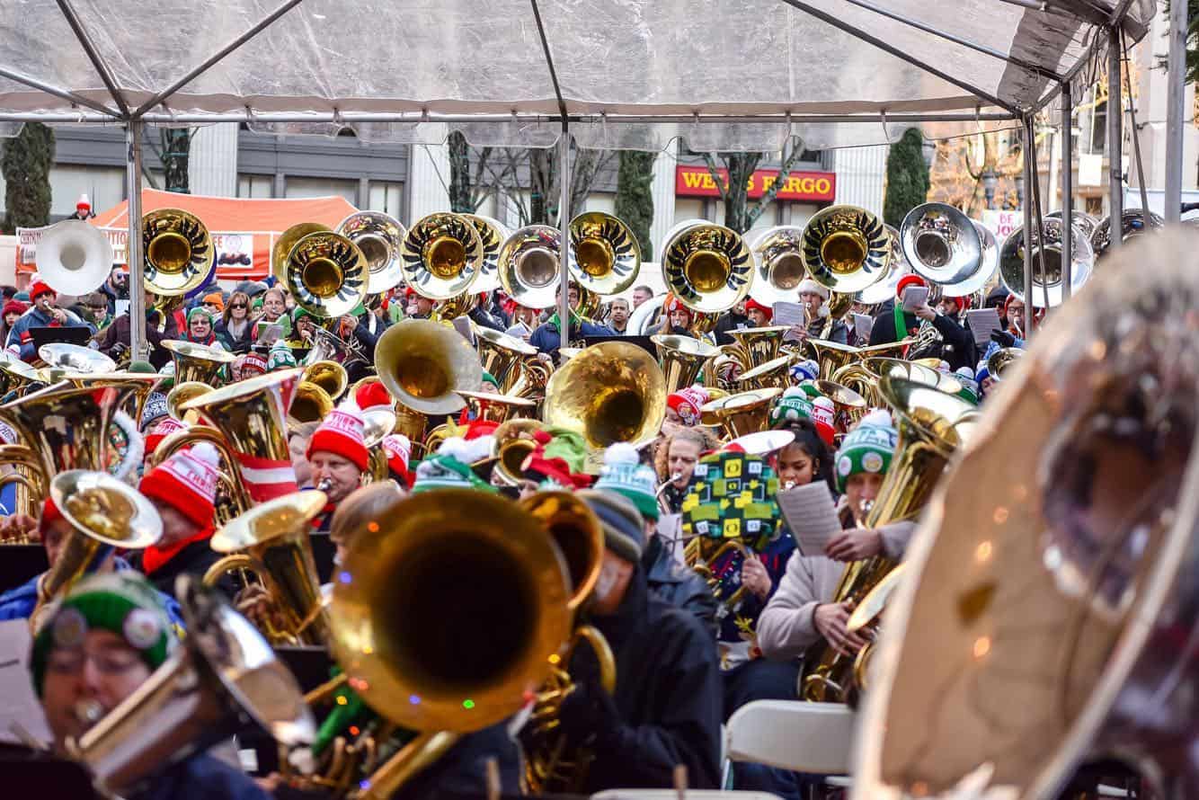 Portland Tuba Christmas 2024 Sadie Clarice