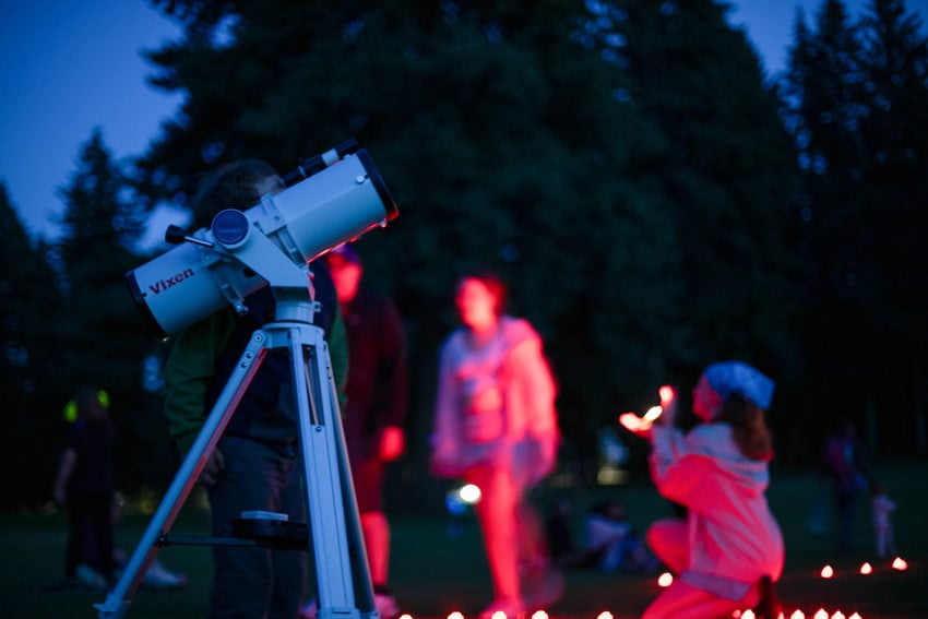 Star Party at Glendoveer Golf Course Portland Living on the Cheap
